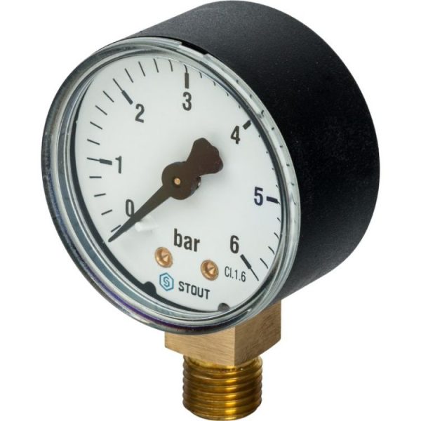 Pressure gauge 50 mm, TYPE -TM-210R, M12x1.5 (bottom), 0-4.0MPa (attorney)