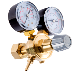 NTS AR/CO2 Gas Regulator With Valve