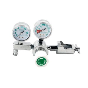 Medical Oxygen & Pressure Regulator with CGA870 Yoke Pin Index Gauge