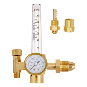 Argon CO2 Flowmeter CO2 Regulator for MIG TIG Welding 0-60CFH CGA580 Inlet