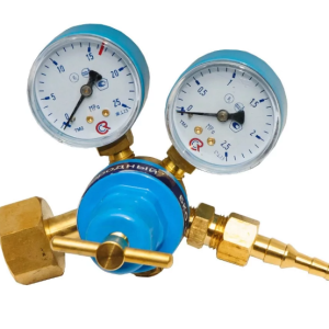 Reducer with oxygen pressure gauge BKO-50 (25 MPa) Device (brass) Mini