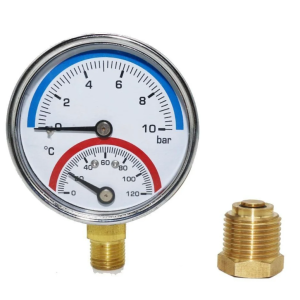High-temperature pressure gauge