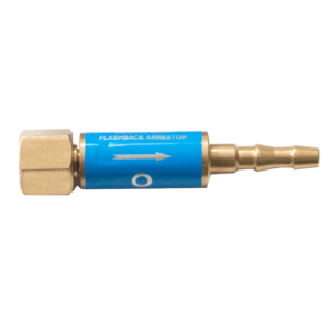 FLASHBACK ARRESTOR FOR PRESSURE REGULATOR OXYGEN
