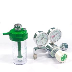 Oxygen Regulator CGA540 With Flowmeter Gauge High Pressure For For Oxygen Cylinder